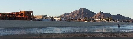 San Felipe, Mexico shoreline.